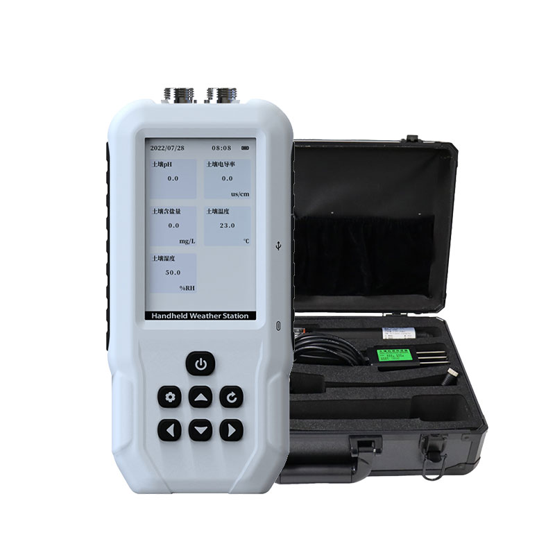 土壤溫濕度電導(dǎo)率含鹽量PH氮磷鉀測(cè)定儀